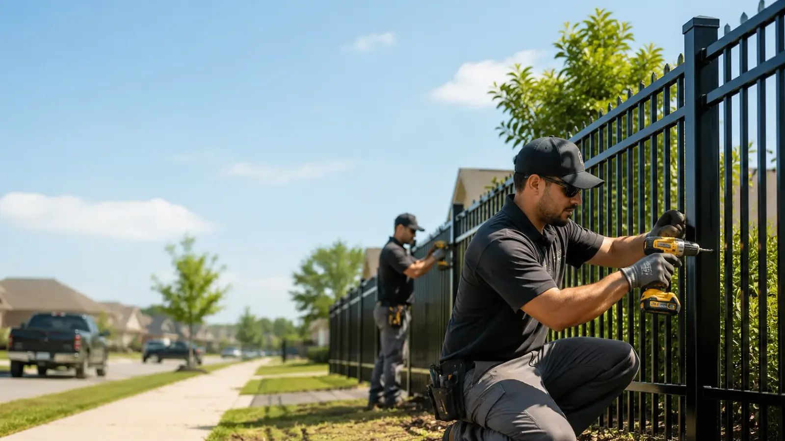 Metal Fence Installation in Delcambre, LA
